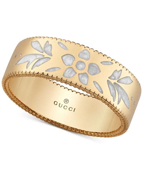 gucci blooms ring|gucci floral ring.